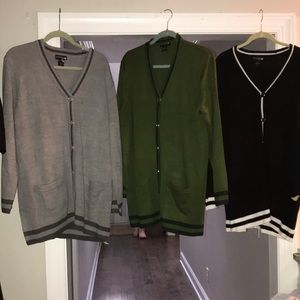 Women’s letterman style sweater